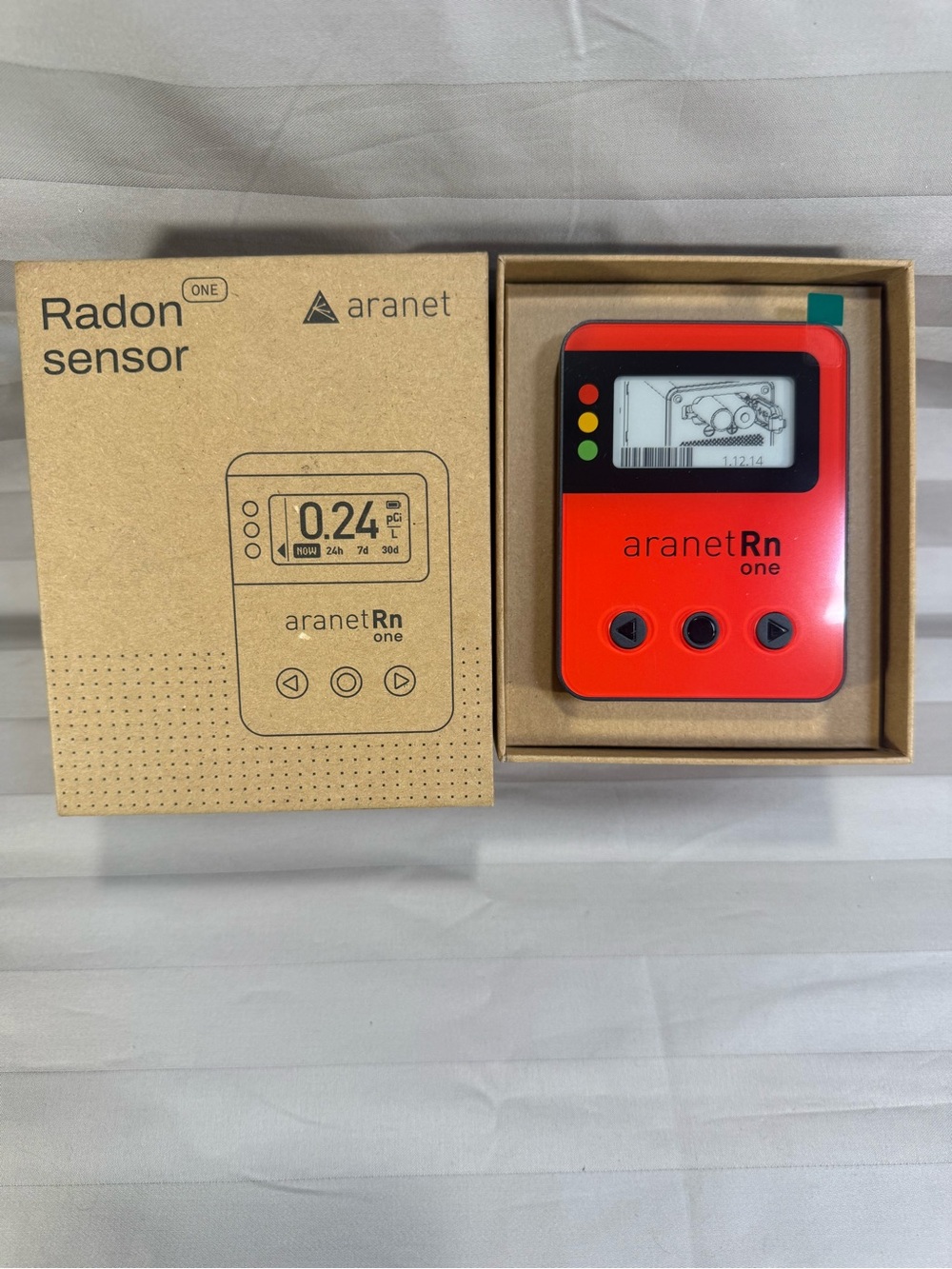 Aranet Rn One Radon Sensor - Red